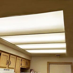 U-shaped Led Tubes Installed In Home Kitchen