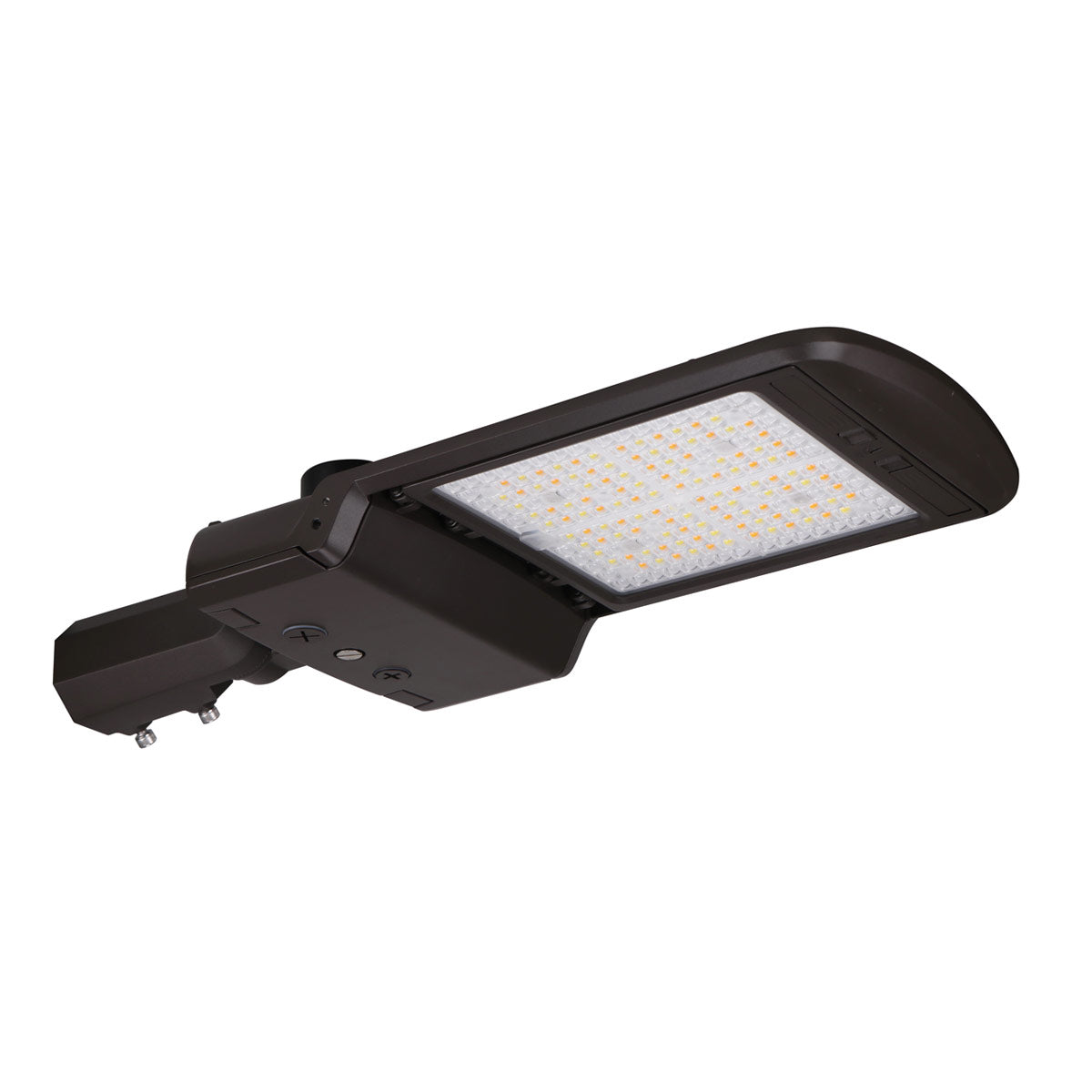 Selectable Shoebox Area Light with Field-Swappable Optics