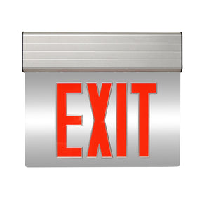 MaxLite Edgelit Exit Sign with Battery Backup